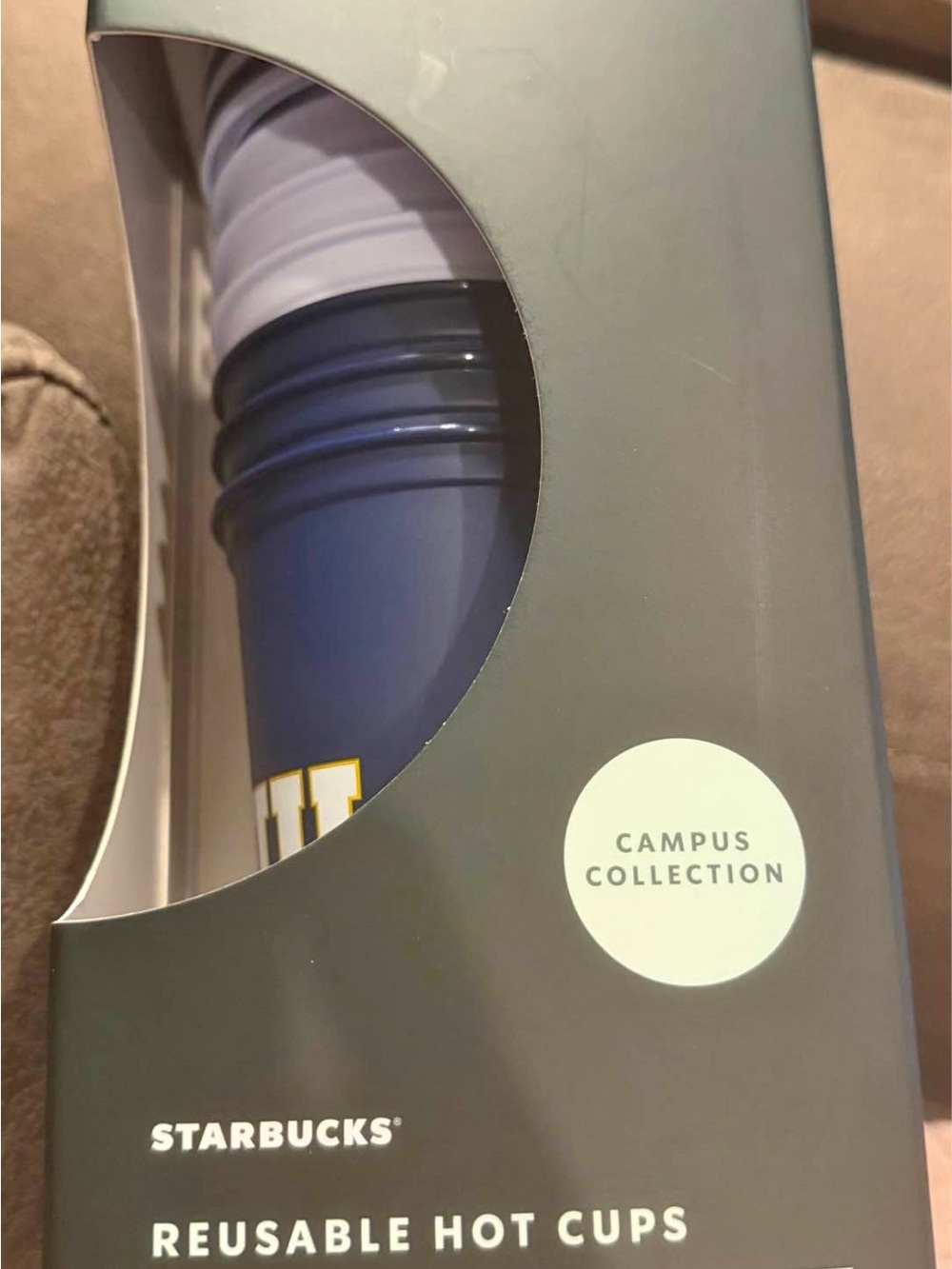 NEW FIU Starbucks Reusable Hot Cups + 6 Pack Campus Collection LIMITED